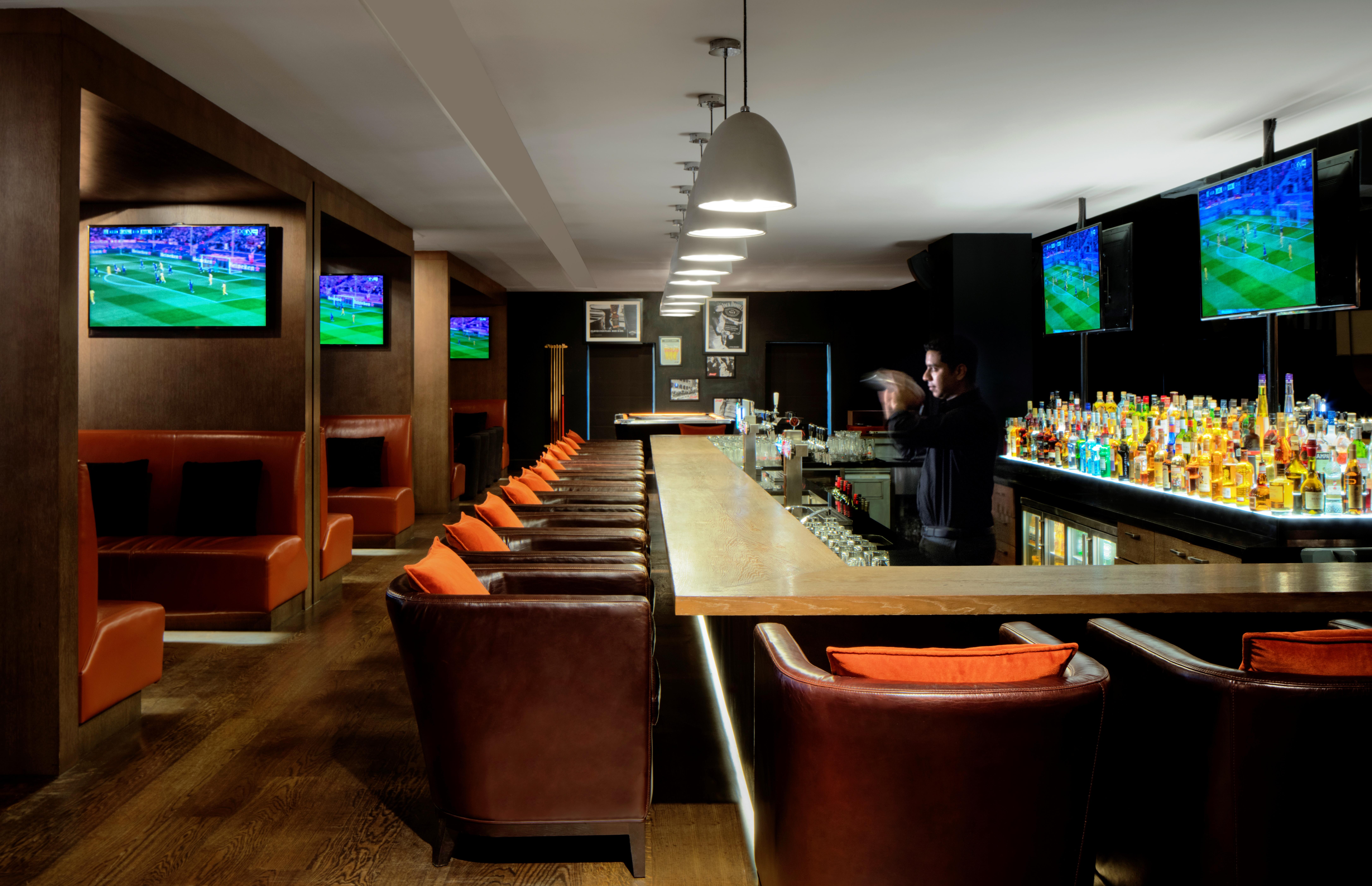 Pullman Dubai Creek City Centre Residences Exterior photo The bar at the Emirates Stadium